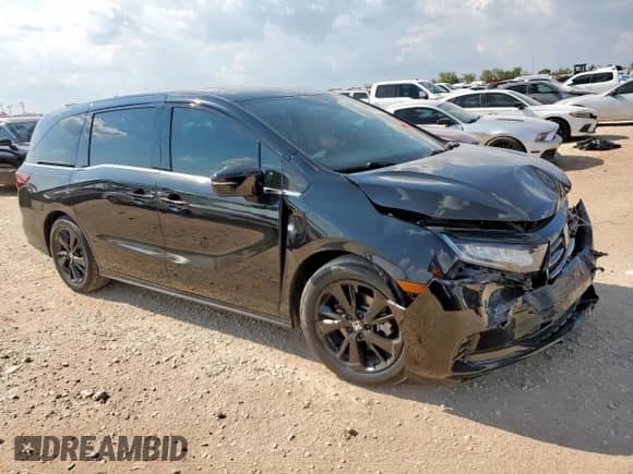 2023 Honda Odyssey Sport z VIN 5FNRL6H79PB029639, wystawiony jako Copart lot #69794325 z przebiegiem 32 579 mil mil oraz Szkoda całkowita • Salvage title. Historia ofert i sprzedaży dostępna na DreamBid. Obrazek 4.