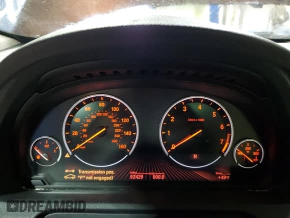 2012 BMW 5 Series 550i Gran Turismo xDrive с VIN WBASP4C51CC899812, выставлен на аукционе Copart как лот 84320764 с пробегом 92 429 миль миль и Чистый • Clean title. История ставок и продаж доступна на DreamBid. Изображение 9.