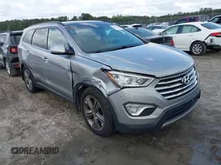 2015 Hyundai Santa Fe GLS with VIN KM8SRDHF7FU123435, listed as a IAAI auction lot 41941534 with 158,486 mi miles and . Bid and sale history available at DreamBid. Image 1.