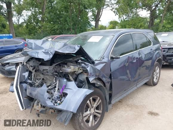 2013 Chevrolet Equinox LS z VIN 2GNFLCEK9D6273682, wystawiony jako IAAI lot #43044883 z przebiegiem 164 610 mil mil oraz . Historia ofert i sprzedaży dostępna na DreamBid. Obrazek 2.