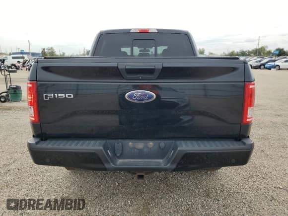2017 Ford F-150 XL with VIN 1FTEW1EF0HFA31930, listed as a Copart auction lot 81776965 with 130,610 mi miles and Salvage title. Bid and sale history available at DreamBid. Image 6.