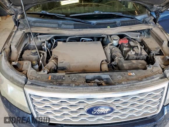 2017 Ford Explorer Platinum с VIN 1FM5K8HTXHGB70166, выставлен на аукционе Copart как лот 67447525 с пробегом 114 152 миль миль и Чистый • Clean title. История ставок и продаж доступна на DreamBid. Изображение 12.