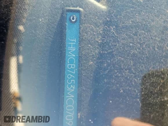 1991 Honda Accord LX z VIN JHMCB7653MC070985, wystawiony jako Copart lot #72045464 z przebiegiem 111 911 mil mil oraz Szkoda całkowita • Salvage title. Historia ofert i sprzedaży dostępna na DreamBid. Obrazek 12.