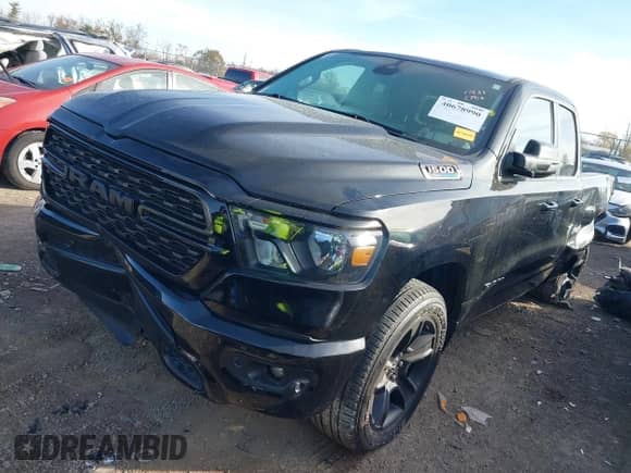 2023 Ram 1500 Big Horn with VIN 1C6SRFBT6PN526761, listed as a IAAI auction lot 40678990 with 8,367 mi miles and . Bid and sale history available at DreamBid. Image 18.