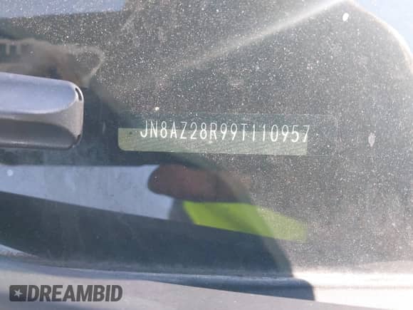 2009 Nissan Cube SL с VIN JN8AZ28R99T110957, выставлен на аукционе IAAI как лот 43199596 с пробегом 129 939 миль миль и . История ставок и продаж доступна на DreamBid. Изображение 9.