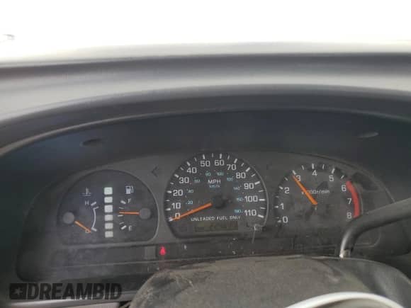 1998 Nissan Frontier XE with VIN 1N6DD26S8WC372409, listed as a Copart auction lot 48210245 with 224,611 mi miles and Salvage title. Bid and sale history available at DreamBid. Image 9.