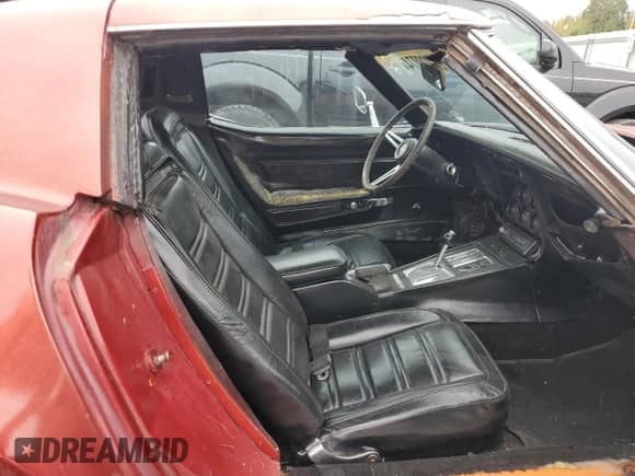 1974 Chevrolet Corvette с VIN 1Z37J4S405647, выставлен на аукционе Copart как лот 80209074 с пробегом 9 386 миль миль и Чистый • Clean title. История ставок и продаж доступна на DreamBid. Изображение 10.