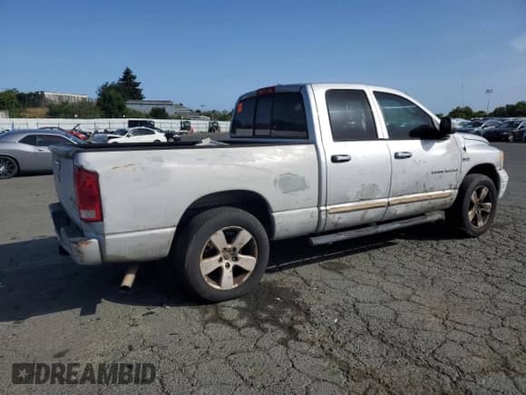 2006 Dodge 1500 SLT with VIN 1D7HU18296S566048, listed as a Copart auction lot 56625715 with Not provided miles and Salvage title. Bid and sale history available at DreamBid. Image 3.