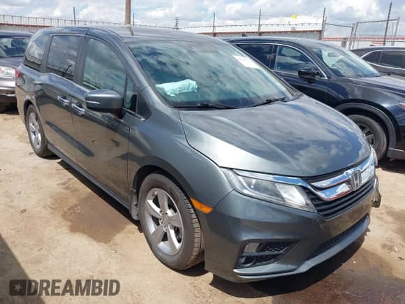 2019 Honda Odyssey EX-L с VIN 5FNRL6H76KB049467, выставлен на аукционе IAAI как лот 42789846 с пробегом 114 203 миль миль и . История ставок и продаж доступна на DreamBid. Изображение 1.