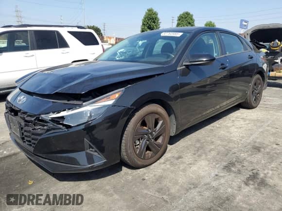 2021 Hyundai Elantra SEL с VIN 5NPLS4AG1MH031986, выставлен на аукционе Copart как лот 80760985 с пробегом 35 459 миль миль и Списание • Salvage title. История ставок и продаж доступна на DreamBid. Изображение 1.