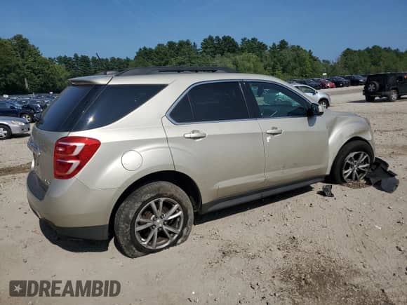 2016 Chevrolet Equinox LT with VIN 2GNALCEK4G1113415, listed as a Copart auction lot 68817475 with 66,602 mi miles and Salvage title. Bid and sale history available at DreamBid. Image 3.