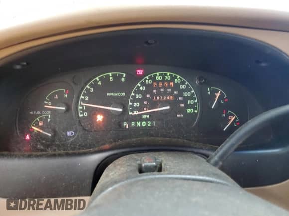 1998 Ford Explorer XL z VIN 1FMZU32X0WUC48222, wystawiony jako Copart lot #44217685 z przebiegiem 167 245 mil mil oraz Szkoda całkowita • Salvage title. Historia ofert i sprzedaży dostępna na DreamBid. Obrazek 9.