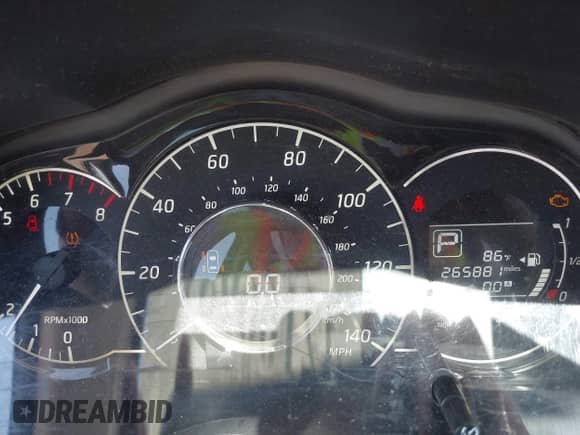 2016 Nissan Note S Plus z VIN 3N1CE2CP8GL373726, wystawiony jako IAAI lot #42166981 z przebiegiem 265 881 mil mil oraz . Historia ofert i sprzedaży dostępna na DreamBid. Obrazek 7.