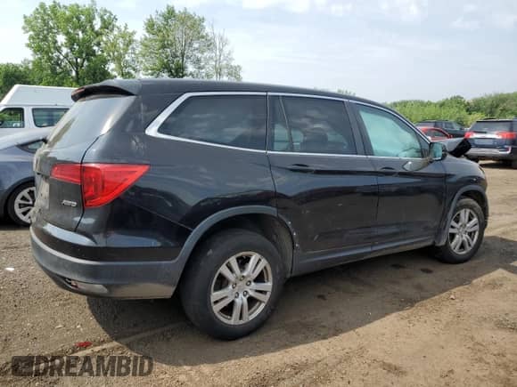 2018 Honda Pilot LX с VIN 5FNYF6H15JB023018, выставлен на аукционе Copart как лот 60627515 с пробегом Не указан миль и Списание • Salvage title. История ставок и продаж доступна на DreamBid. Изображение 3.
