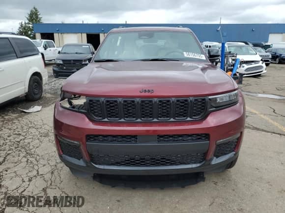 2025 Jeep Grand Cherokee Limited z VIN 1C4RJKBG0S8701376, wystawiony jako Copart lot #58156755 z przebiegiem 344 mil mil oraz Czysty tytuł • Clean title. Historia ofert i sprzedaży dostępna na DreamBid. Obrazek 5.