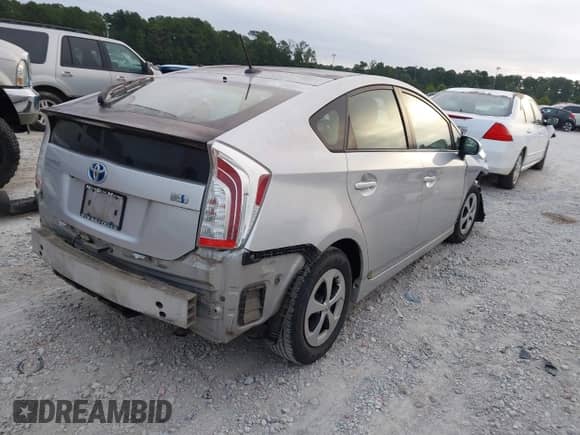 2012 Toyota Prius One with VIN JTDKN3DUXC5381159, listed as a IAAI auction lot 43206489 with 196,423 mi miles and . Bid and sale history available at DreamBid. Image 4.