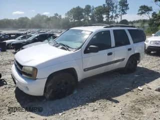 2003 Chevrolet TrailBlazer LT с VIN 1GNDS13S032117561, выставлен на аукционе Copart как лот 61864335 с пробегом 235 124 миль миль и Списание • Salvage title. История ставок и продаж доступна на DreamBid. Изображение 1.