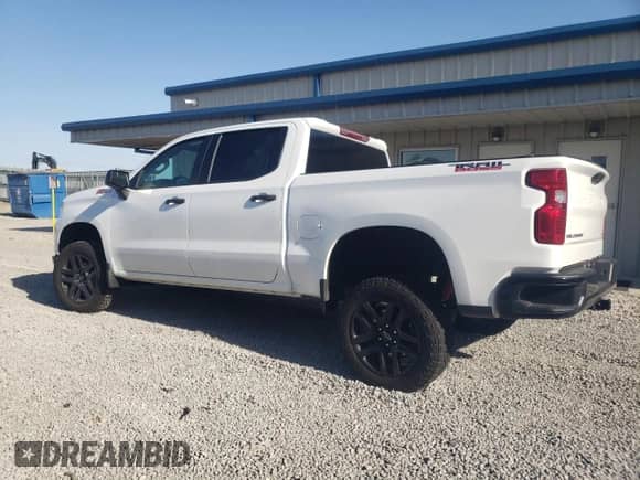 2024 Chevrolet Silverado 1500 Custom Trail Boss с VIN 3GCPDCEK5RG334807, выставлен на аукционе Copart как лот 53240155 с пробегом Не указан миль и Списание • Salvage title. История ставок и продаж доступна на DreamBid. Изображение 2.