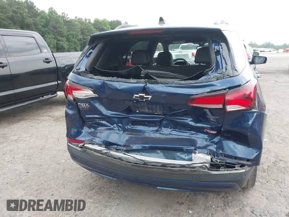 2022 Chevrolet Equinox RS z VIN 2GNAXWEV0N6116876, wystawiony jako IAAI lot #42571976 z przebiegiem 35 760 mil mil oraz . Historia ofert i sprzedaży dostępna na DreamBid. Obrazek 6.