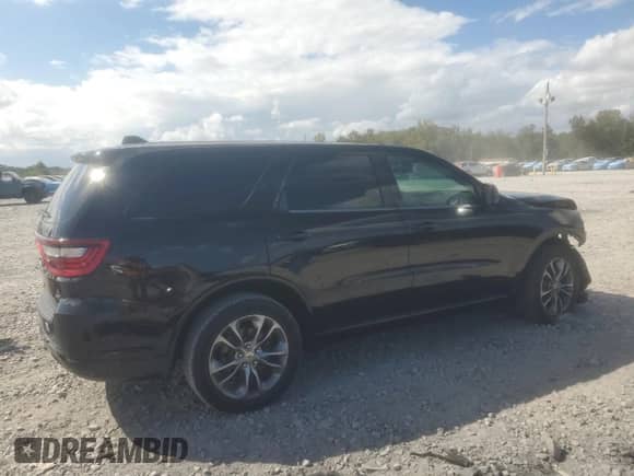 2019 Dodge Durango GT Plus with VIN 1C4RDJDG1KC573628, listed as a Copart auction lot 85583635 with 34,532 mi miles and Salvage title. Bid and sale history available at DreamBid. Image 3.
