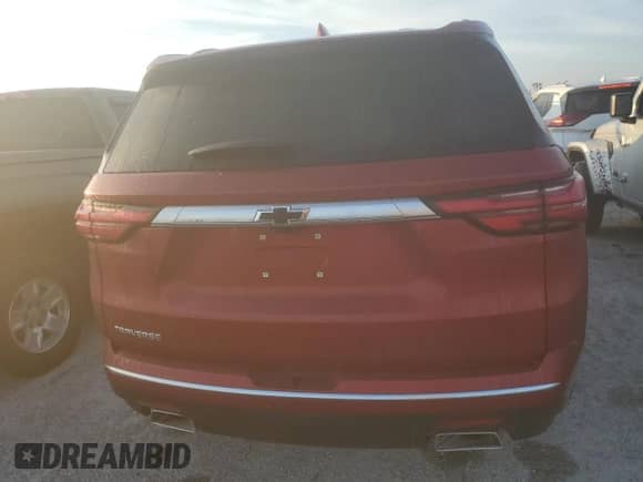 2023 Chevrolet Traverse High Country с VIN 1GNERNKW4PJ168262, выставлен на аукционе Copart как лот 76195424 с пробегом Не указан миль и Списание • Salvage title. История ставок и продаж доступна на DreamBid. Изображение 6.