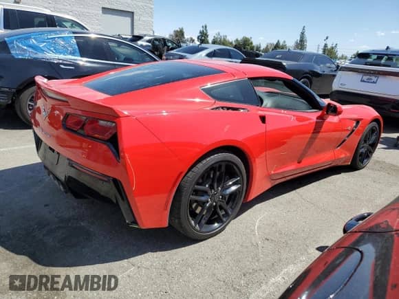 2019 Chevrolet Corvette 1LT с VIN 1G1YB2D73K5111639, выставлен на аукционе Copart как лот 50060404 с пробегом 24 787 миль миль и Списание • Salvage title. История ставок и продаж доступна на DreamBid. Изображение 3.