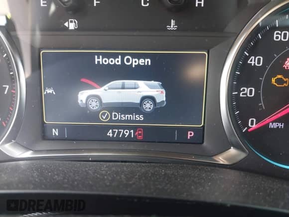 2023 Chevrolet Traverse LT with VIN 1GNEVHKW7PJ205205, listed as a IAAI auction lot 42746902 with 47,791 mi miles and . Bid and sale history available at DreamBid. Image 15.