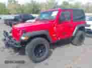 2019 Jeep Wrangler Sport S with VIN 1C4GJXAG4KW652569, listed as a IAAI auction lot 42116457 with 46,007 mi miles and . Bid and sale history available at DreamBid. Image 2.