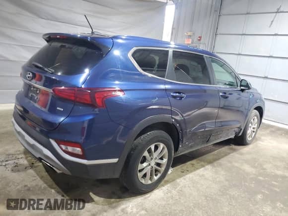 2019 Hyundai Santa Fe SE with VIN 5NMS2CAD4KH118982, listed as a Copart auction lot 59805895 with 85,511 mi miles and Salvage title. Bid and sale history available at DreamBid. Image 3.