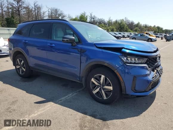 2021 Kia Sorento EX with VIN 5XYRHDLF2MG064970, listed as a Copart auction lot 69177135 with 79,343 mi miles and Salvage title. Bid and sale history available at DreamBid. Image 4.