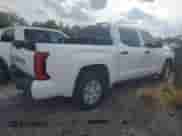 2025 Toyota Tundra SR with VIN 5TFKB5DB3SX309631, listed as a Copart auction lot 70833155 with 2,302 mi miles and Salvage title. Bid and sale history available at DreamBid. Image 3.