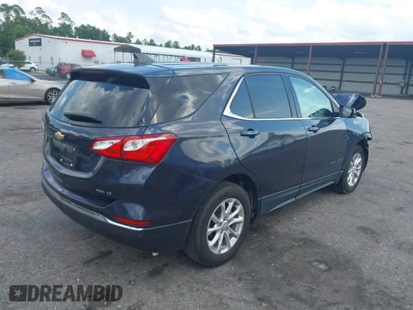 2019 Chevrolet Equinox LT with VIN 3GNAXUEV7KS502258, listed as a IAAI auction lot 43102276 with 105,216 mi miles and . Bid and sale history available at DreamBid. Image 4.