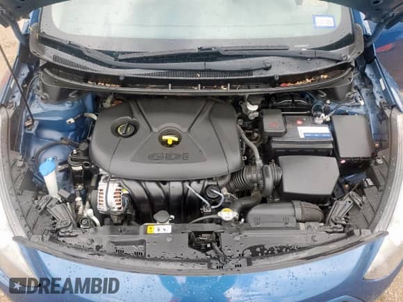 2016 Hyundai Elantra with VIN KMHD35LH5GU287583, listed as a Copart auction lot 81694905 with 36,928 mi miles and Salvage title. Bid and sale history available at DreamBid. Image 11.