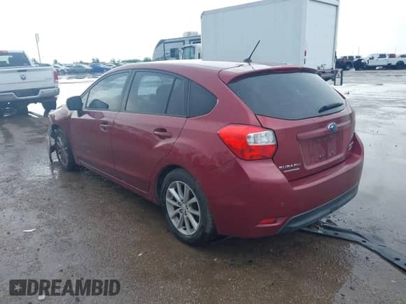 2013 Subaru Impreza Premium with VIN JF1GPAC69D2885394, listed as a IAAI auction lot 42661241 with 167,836 mi miles and . Bid and sale history available at DreamBid. Image 3.
