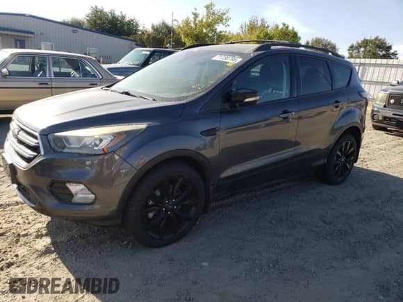 2017 Ford Escape Titanium z VIN 1FMCU9JD2HUC02846, wystawiony jako Copart lot #71730795 z przebiegiem 172 823 mil mil oraz Szkoda całkowita • Salvage title. Historia ofert i sprzedaży dostępna na DreamBid. Obrazek 1.