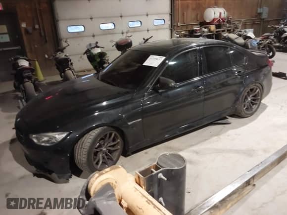 2015 BMW M3 with VIN WBS3C9C59FP806198, listed as a IAAI auction lot 41339037 with 89,610 mi miles and . Bid and sale history available at DreamBid. Image 23.