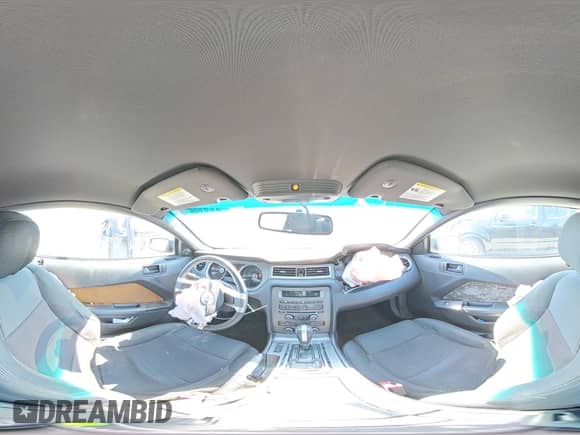 2014 Ford Mustang V6 with VIN 1ZVBP8AM1E5201935, listed as a Copart auction lot 80339675 with 190,925 mi miles and Salvage title. Bid and sale history available at DreamBid. Image 14.