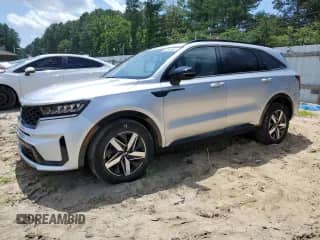 2021 Kia Sorento S with VIN 5XYRL4LC0MG020809, listed as a Copart auction lot 63626805 with 23,688 mi miles and Salvage title. Bid and sale history available at DreamBid. Image 1.