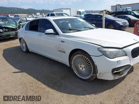 2012 BMW 7 Series 750Li xDrive with VIN WBAKC8C54CC436405, listed as a IAAI auction lot 42777358 with 109,397 mi miles and . Bid and sale history available at DreamBid. Image 1.