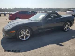 2005 Chevrolet Corvette with VIN 1G1YY34U555113701, listed as a Copart auction lot 81201695 with 36,205 mi miles and Salvage title. Bid and sale history available at DreamBid. Image 1.