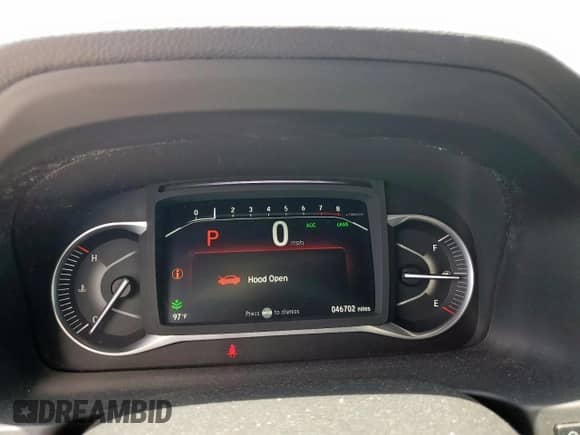 2022 Honda Passport EX-L with VIN 5FNYF7H55NB002426, listed as a Copart auction lot 62294255 with 46,702 mi miles and Clean title. Bid and sale history available at DreamBid. Image 9.