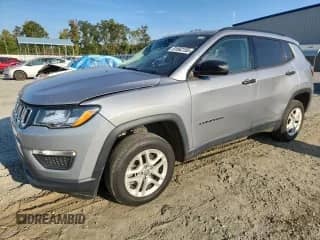 2017 Jeep Compass Sport with VIN 3C4NJDAB8HT656150, listed as a Copart auction lot 81692155 with 262,608 mi miles and Salvage title. Bid and sale history available at DreamBid. Image 1.