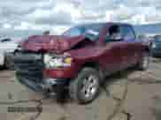 2019 Ram 1500 Big Horn z VIN 1C6RRFFG2KN704539, wystawiony jako Copart lot #83979975 z przebiegiem 92 832 mil mil oraz Czysty tytuł • Clean title. Historia ofert i sprzedaży dostępna na DreamBid. Obrazek 1.