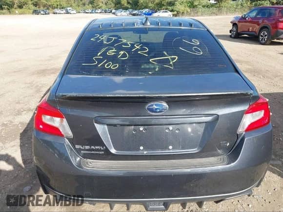 2019 Subaru WRX Premium with VIN JF1VA1F64K8809712, listed as a IAAI auction lot 41274034 with 82,689 mi miles and . Bid and sale history available at DreamBid. Image 11.