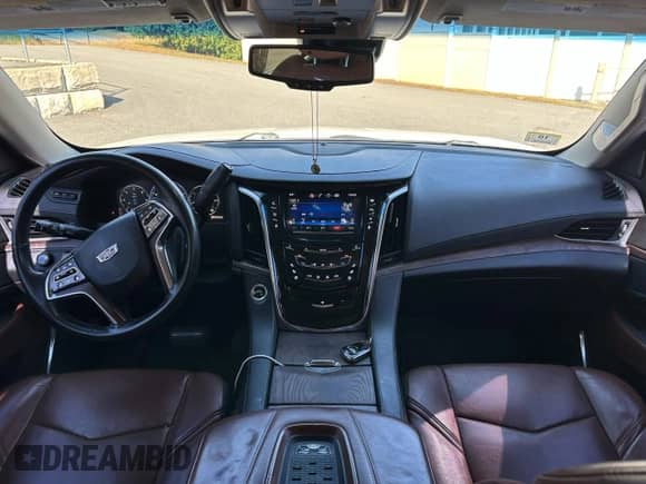 2015 Cadillac Escalade Luxury with VIN 1GYS4MKJ4FR597985, listed as a Copart auction lot 80715845 with 190,110 mi miles and Clean title. Bid and sale history available at DreamBid. Image 6.