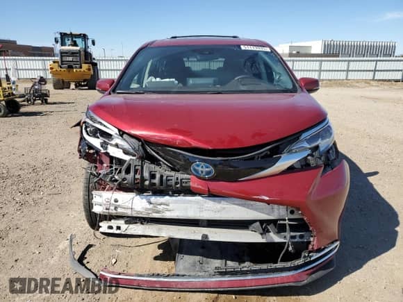 2023 Toyota Sienna Platinum с VIN 5TDESKFC9PS100229, выставлен на аукционе Copart как лот 51113935 с пробегом 52 539 миль миль и Списание • Salvage title. История ставок и продаж доступна на DreamBid. Изображение 5.