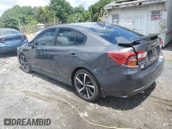 2020 Subaru Impreza Special Sports with VIN 4S3GKAM6XL3601755, listed as a Copart auction lot 64991335 with 76,996 mi miles and Clean title. Bid and sale history available at DreamBid. Image 2.
