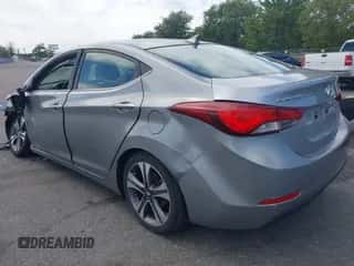 2014 Hyundai Elantra Sport z VIN KMHDH4AH0EU034067, wystawiony jako IAAI lot #43215813 z przebiegiem 122 693 mil mil oraz . Historia ofert i sprzedaży dostępna na DreamBid. Obrazek 3.