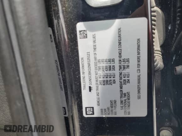 2022 Chevrolet Suburban LS with VIN 1GNSCBKD2NR125121, listed as a Copart auction lot 69820335 with 113,228 mi miles and Clean title. Bid and sale history available at DreamBid. Image 13.