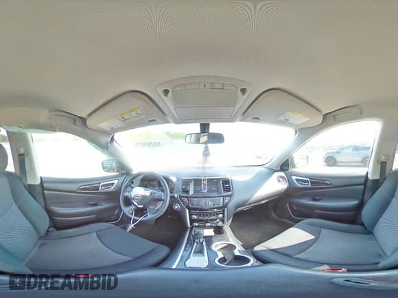 2019 Nissan Pathfinder S z VIN 5N1DR2MN1KC639249, wystawiony jako Copart lot #55269475 z przebiegiem 96 728 mil mil oraz Szkoda całkowita • Salvage title. Historia ofert i sprzedaży dostępna na DreamBid. Obrazek 16.